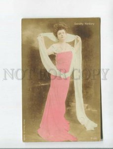 472666 DOROTHY HANBURY English ACTRESS Singer Vintage PHOTO Dover postcard