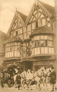 Postcard C-1910 UK Salisbury Old George Hotel 19 Century Inn Frith & CO 22-14147