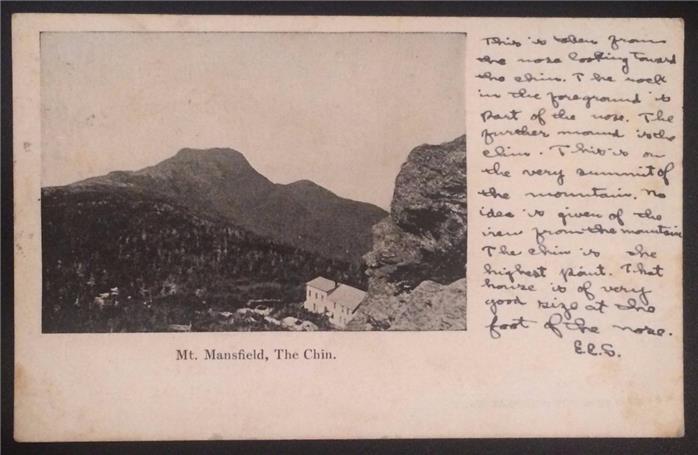 Mt. Mansfield, The Chin, Vermont 1904