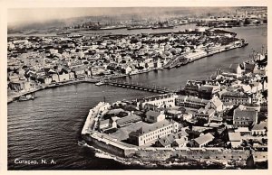 Bird's Eye View of Willemstad's Harbour Willemstad Curacao, Netherlands Antil...