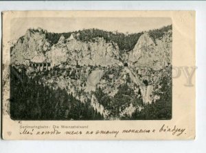 3131491 AUSTRIA Semmeringbahn Die Weinzettelwand Vintage RPPC