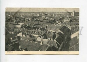 3158133 Lithuania Vilnius WILNA View Vintage postcard