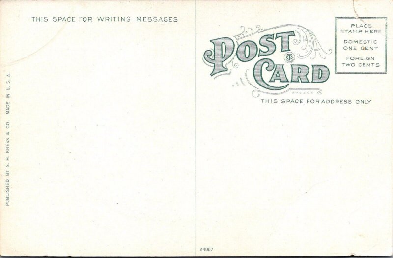 Postcard Five Points Methodist Church Birmingham Alabama JC29