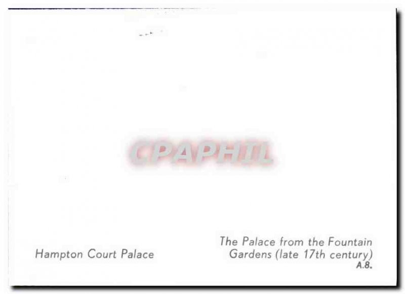 Modern Postcard Hampton Court Palace The Palace from the Fountain Gardens