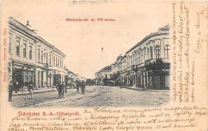 B25267 Satoralujhely Wekerle ter es fo Utca hungary