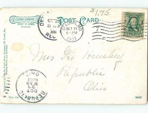 Pre-1907 WILLIAM SHAKESPEARE STATUE St. Louis Missouri MO A2181