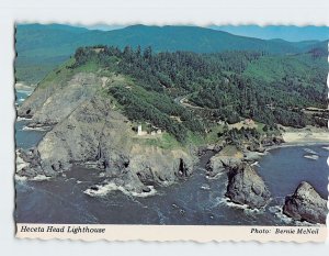 Postcard Heceta Head Lighthouse Oregon Coast Oregon USA