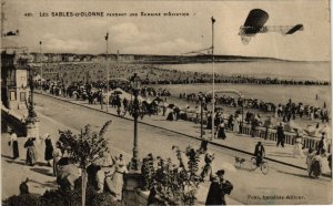 CPA LES SABLES-D'OLONNE Pendant une Semaine d'Aviation (869009)