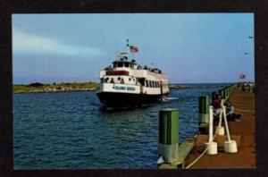 MA Ferry OAK BLUFFS CAPE COD Falmouth MASSACHUSETTS PC