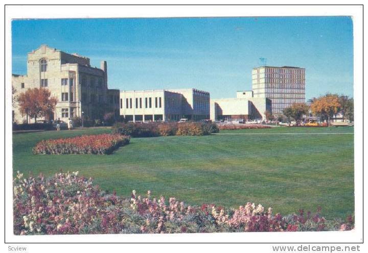 View of part of the University of Saskatchewan in Saskatoon,Saskatchewan, Can...