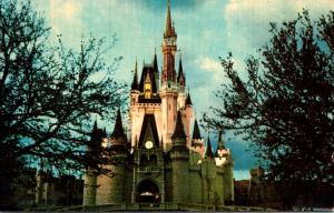 Florida Walt Disney World Cinderella Castle 1972