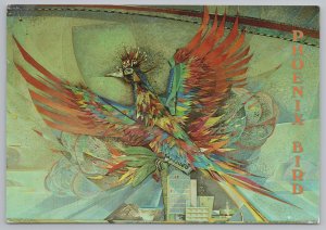 Transportation~Phoenix AZ~Sky Harbor Internat'l Airport~Continental Postcard