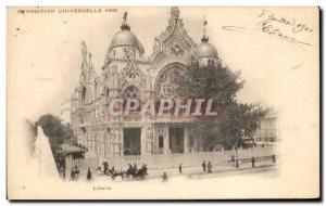 Old Postcard Paris 1900 exhibition L & # 39italie Italia