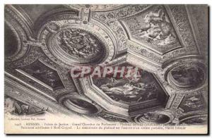 Rennes Postcard Old Courthouse Grand Chamber of Parliament designed by ERNARD...