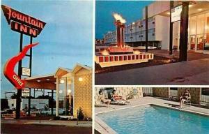 TX, Amarillo, Texas, Fountain Inn Motor Hotel, Multi View, Dexter Press 28181-C