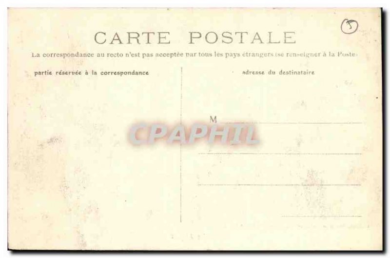 Postcard Old Mill Jarcy