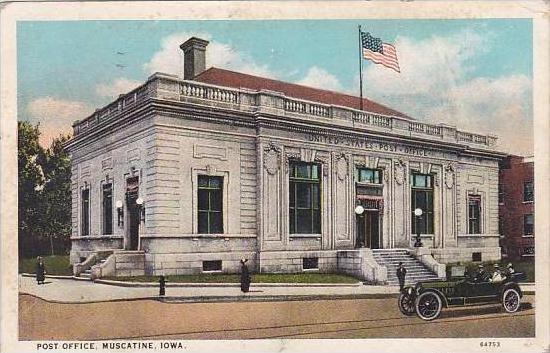 Iowa Muscatine Post Office