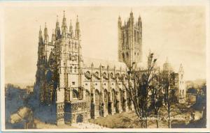 UK - England. Canterbury Cathedral   *RPPC