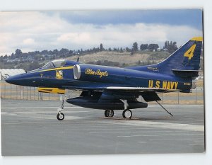 Postcard A-4F Skyhawk, Museum Of Flight, Seattle, Washington