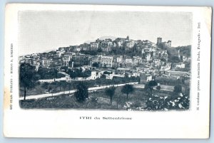 Latina Lazio Central Italy Postcard ITRI ​​from the North c1905 Unposted