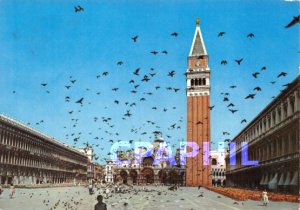 Postcard Modern VENEZIA
Piazza S. Marco- Volo di Columbus