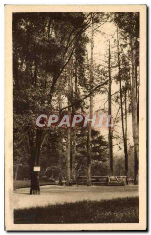 Old Postcard Tarbes Massey Garden Kiosk