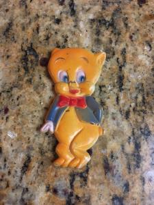  1975 Warner Bros Collectible Rubber Toy: Porky Pig, 4