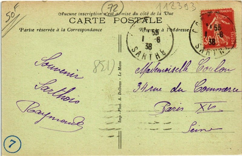 CPA CONNERRÉ - L'Abreuvoir (112393)