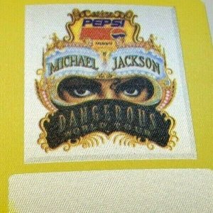 Michael Jackson Dangerous Backstage Pass Original King Of Pop Music Concert Tour