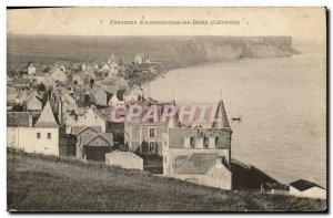 Old Postcard Panorama Arromanches