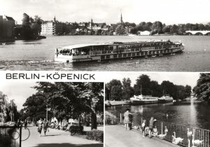 VINTAGE CONTINENTAL SIZE POSTCARD THE KOPENICK EAST BERLIN EAST GERMANY RPPC