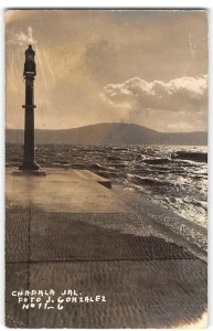 RPPC Chapala, Jalisco, Mexico Foto Gonzalez Real Photo Antique Postcard