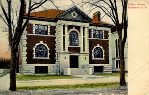 Rochester, New Hampshire - The Public Library - in 1908