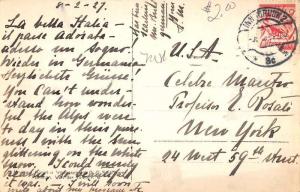 Innsbruck Austria Birdseye View Of City Real Photo Antique Postcard K83453