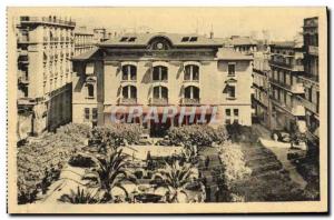 Old Postcard Oran Hotel Post and Square Basillie