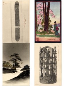 JAPAN ART DRAWN JAPON 50 Vintage Postcards (L6070)