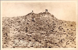 RPPC, View of Sky Room at Painted Rock NV Vintage Postcard R46