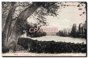 Postcard Old Cintegabelle Parc Du Chateau d & # 39Ampouillac and edges of the...