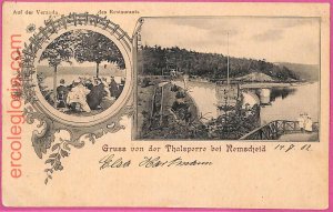 af8440 - GERMANY - Postcards VINTAGE POSTCARD - Greetings from Remscheid - 1902-