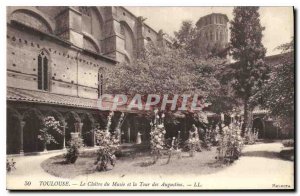 Postcard Old Toulouse Le Cloitre the Museum and the Tower of the Augustinians