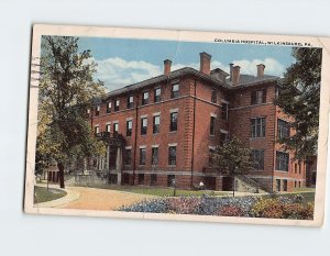 Postcard Columbia Hospital, Wilkinsburg, Pennsylvania