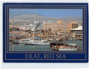 Postcard Eilat on the Red Sea Israel