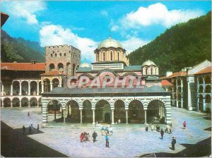 Postcard Modern Monastery Rila founded in 946 by the hermit Ivan Rilski the c...