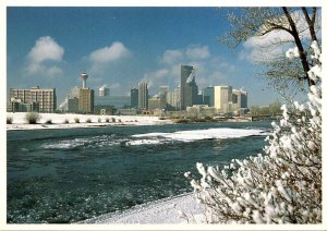 Canada Calgary In Winter Site Of 1988 Winter Olympic Games