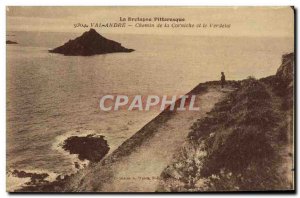 Old Postcard Val Andre Corniche Road and Verdelet