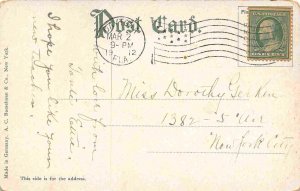 Seminole Native American Indian Hunter 1912 postcard