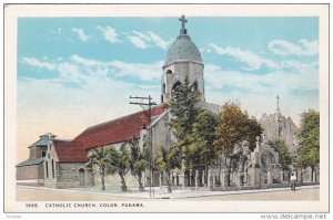 COLON, Panama, 1910-1920s; Catholic Church