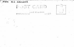 Aqua court Automobiles BC Canada 1940s RPPC Photo Postcard Barin 21-3538