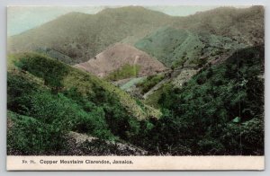 Jamaica Copper Mountain Clarendon Postcard B46
