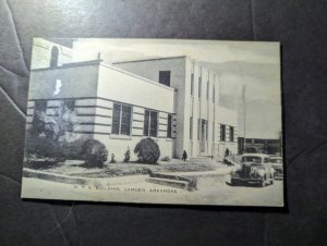 Mint USA PPC Postcard NYA Building in Camden AR Arkansas